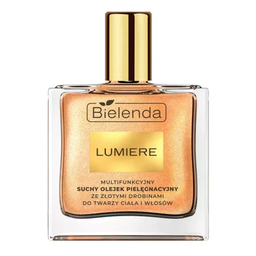 imagen aceite seco multifuncional shimmering bielenda lumiere