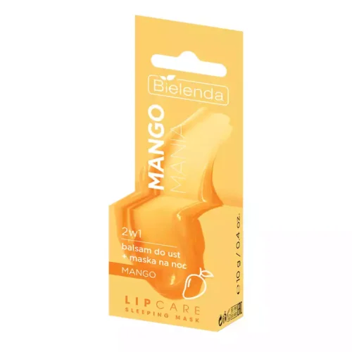 imagen Bálsamo y mascarilla de noche labios mango 10 g Bielenda