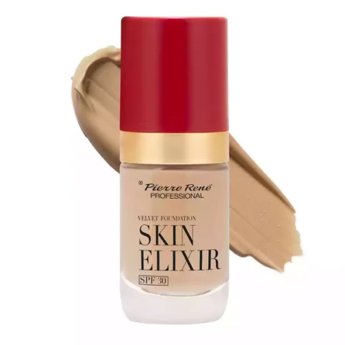 imagen base maquillaje skin elixir spf30 pierre rene 05 tan nude