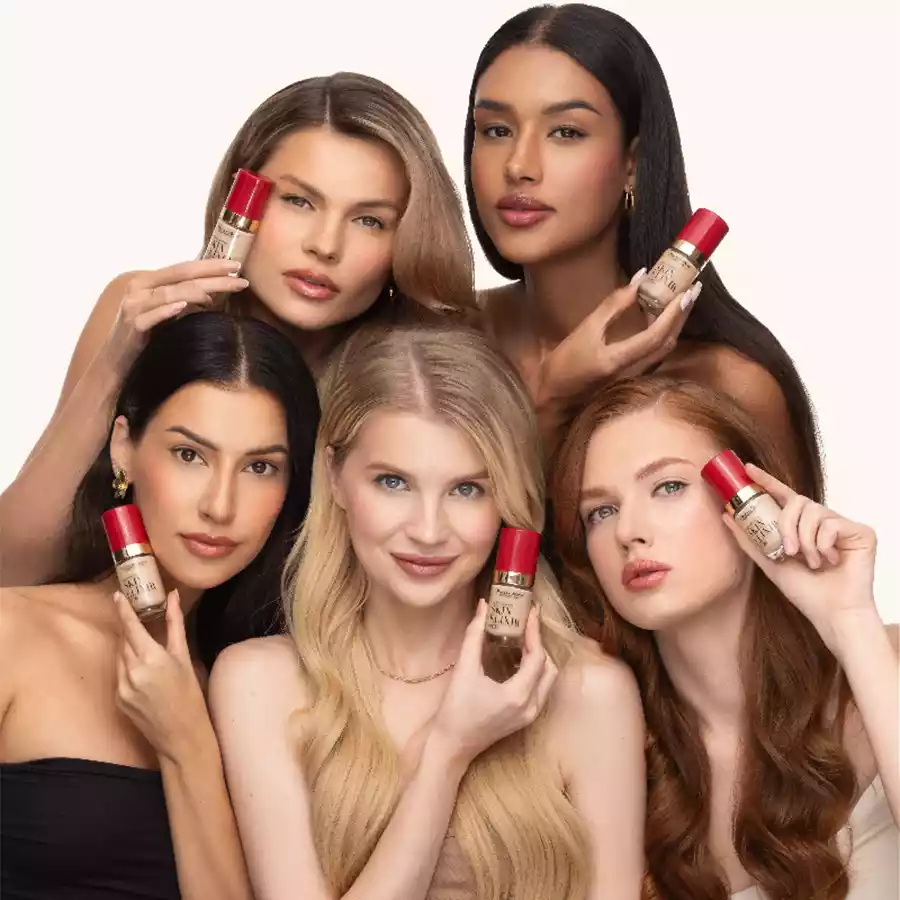 imagen base maquillaje skin elixir spf30 pierre rene modelos