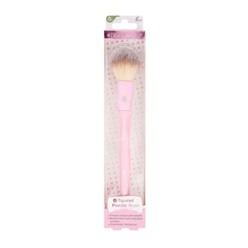 foto brocha de polvos hd rosa brushworks