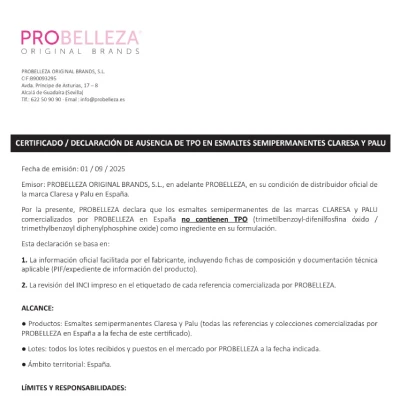 imagen certificado tpo probelleza