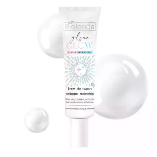 imagen crema lechosa bielenda glaze and glow