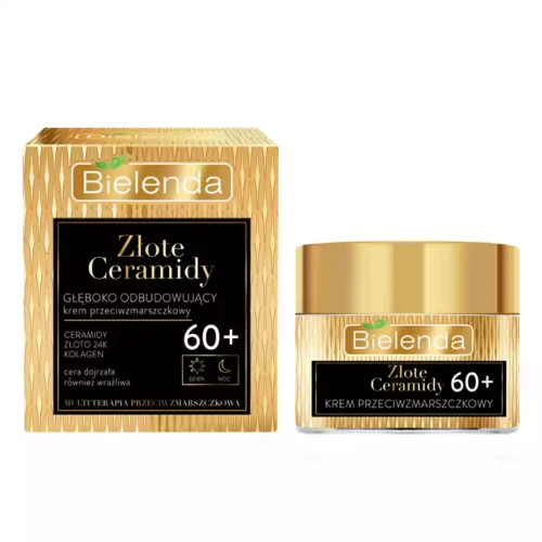 imagen crema reconstructora 60 bielenda golden ceramides caja