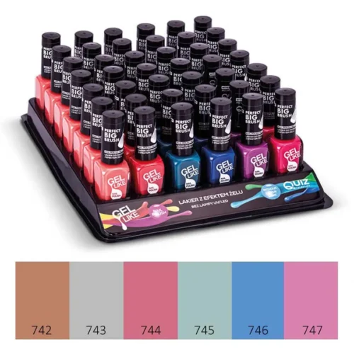 foto esmalte de uñas efecto gel quiz metalicos