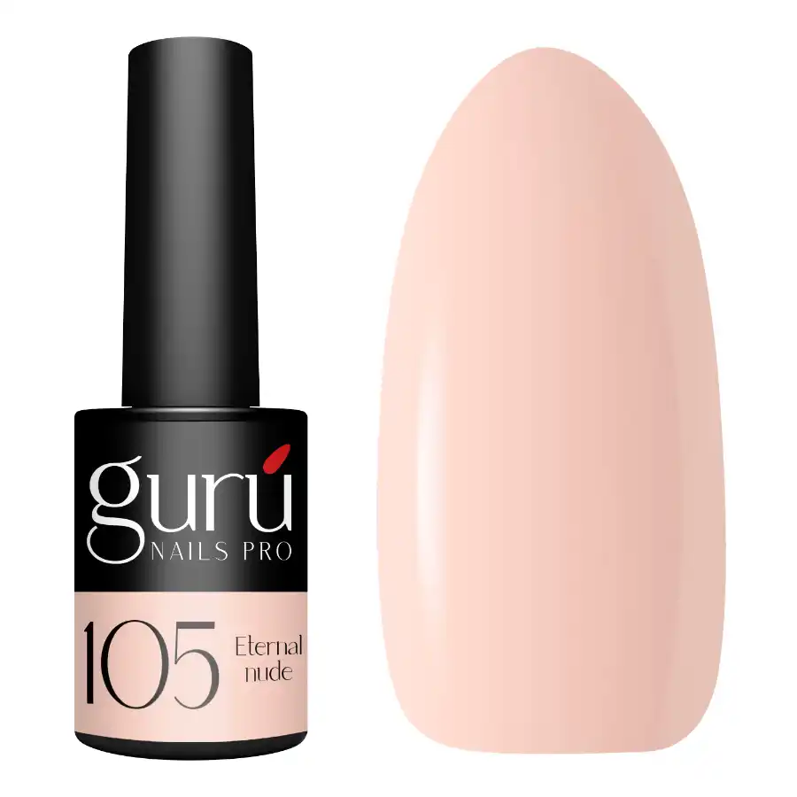 imagen esmalte semipermanente 105 eternal nude guru tip