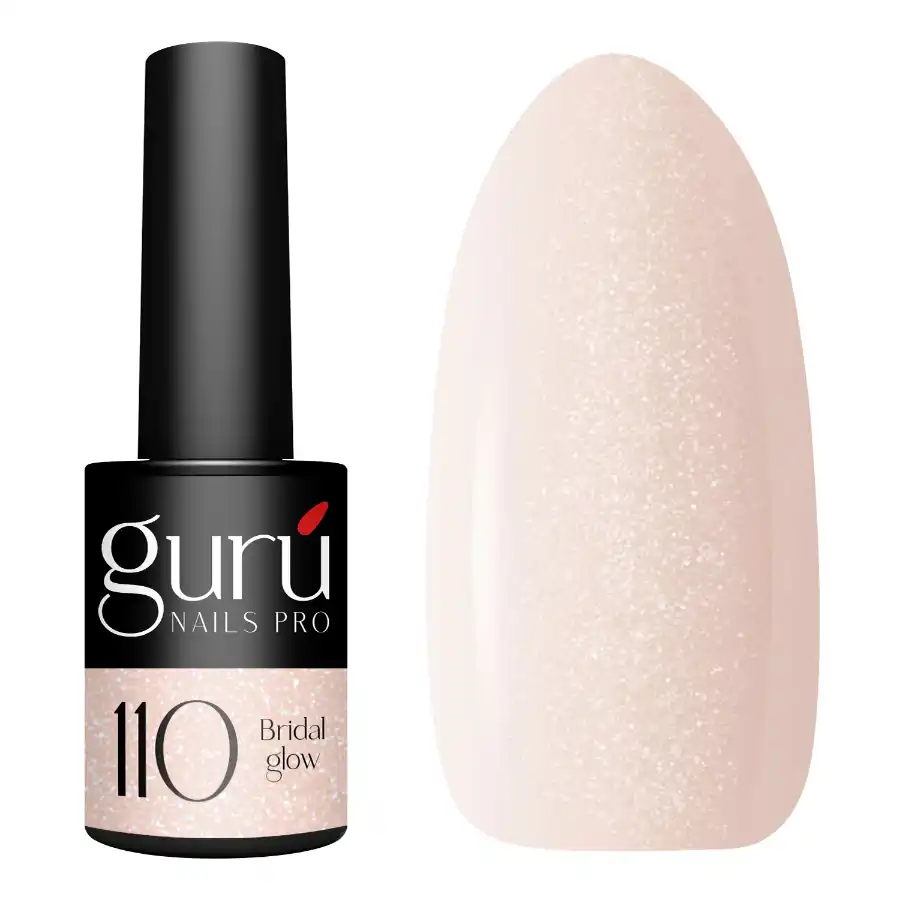 imagen esmalte semipermanente 110 bridal glow guru tip