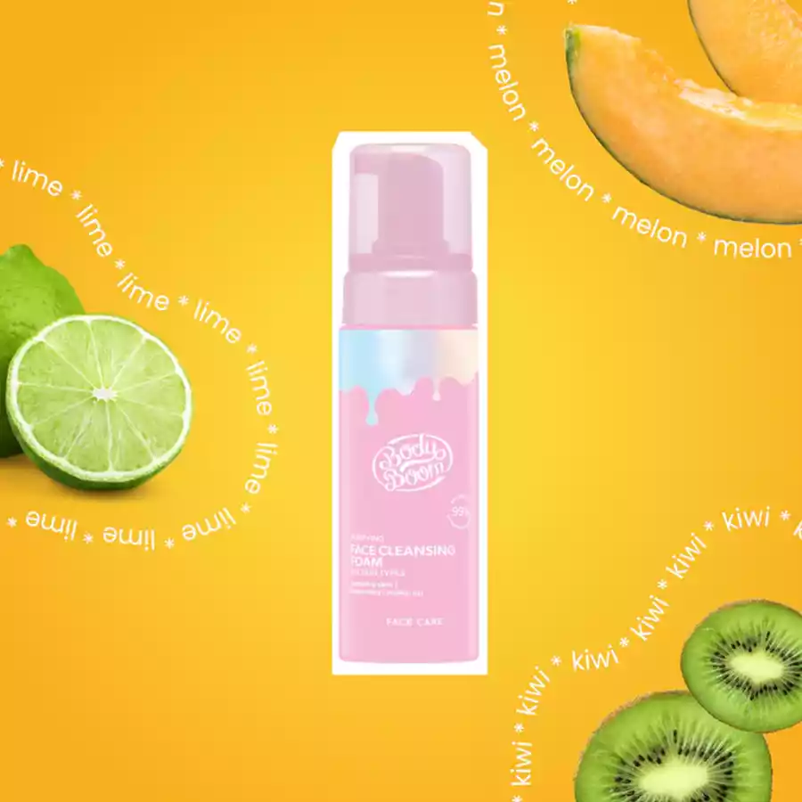 imagen espuma facial limpiadora bodyboom creativa ingredientes