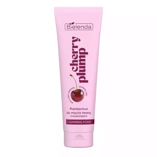 imagen espuma limpiadora con peptidos bielenda cherry plump