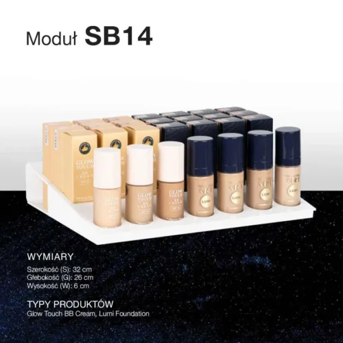 imagen expositor mesa bases y bb cream opcion 1 pierre rene