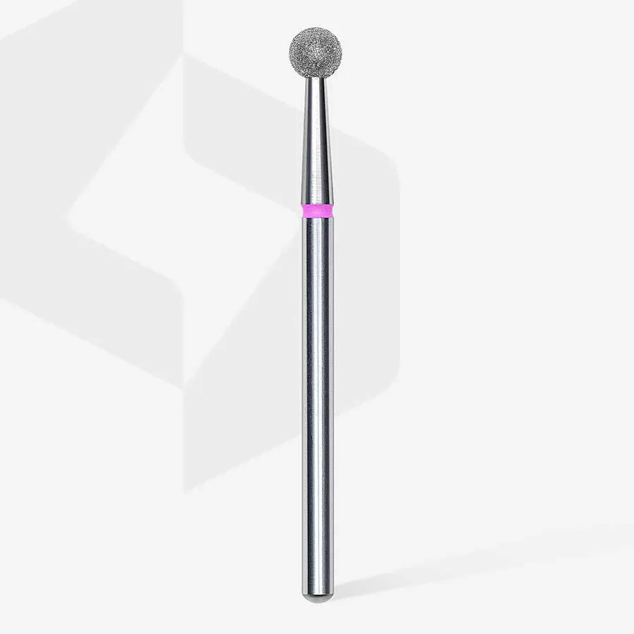 foto fresa diamante redonda roja 4 mm staleks 1