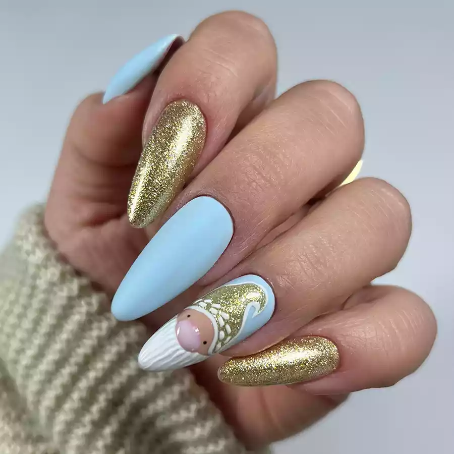 imagen guru manicura semipermanente 620 iceberg glow navidad
