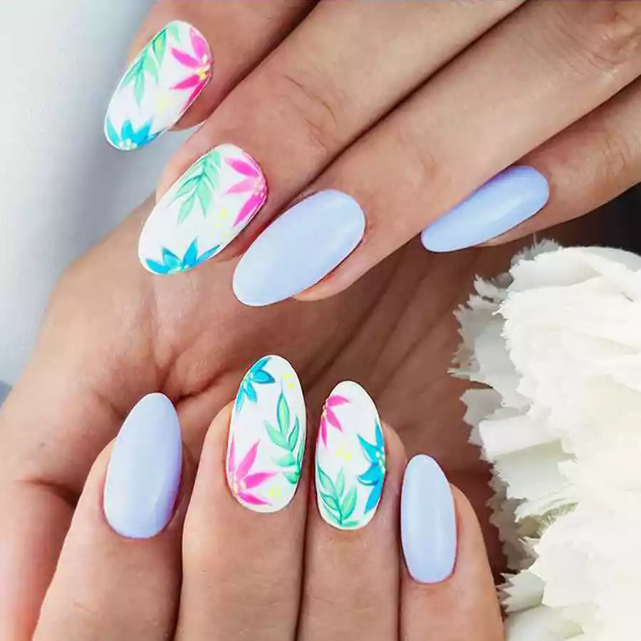 imagen guru manicura semipermanente 620 iceberg glow flores