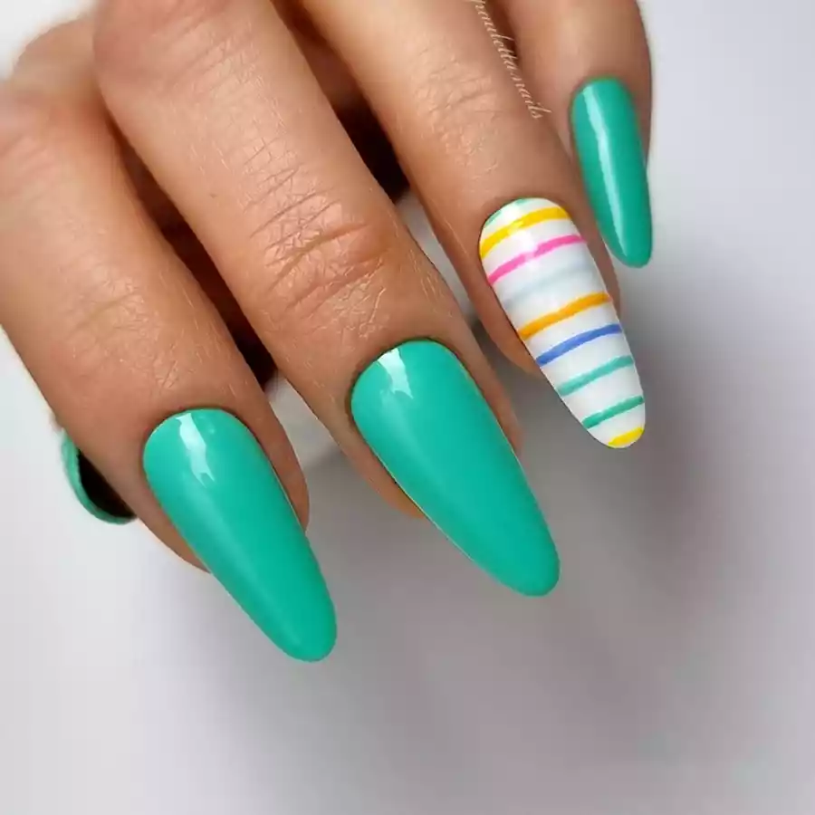 imagen guru manicura semipermanente 725 emerald lagoon lineas