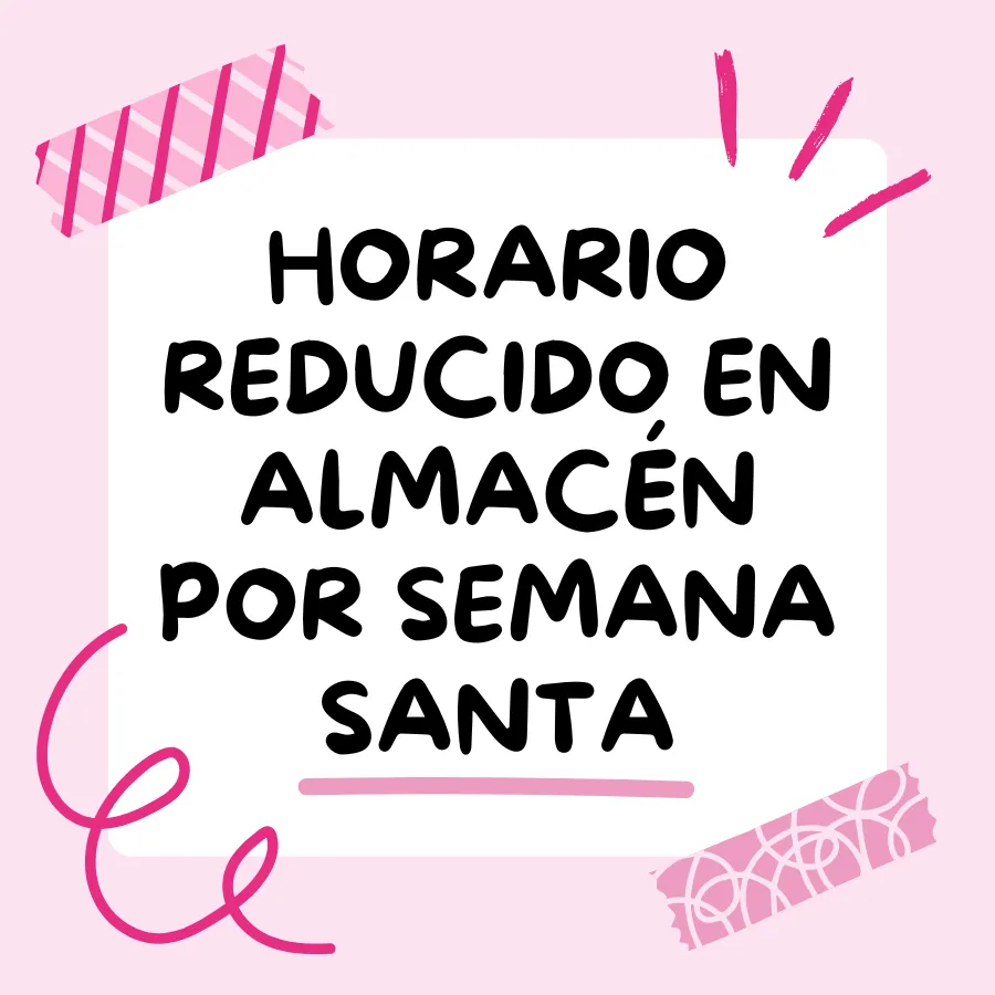 imagen horario reducido almacen