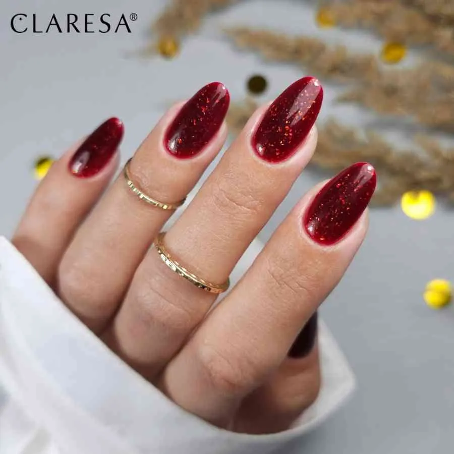 imagen manicura base semipermanente-rainbow jello claresa cherry detalle
