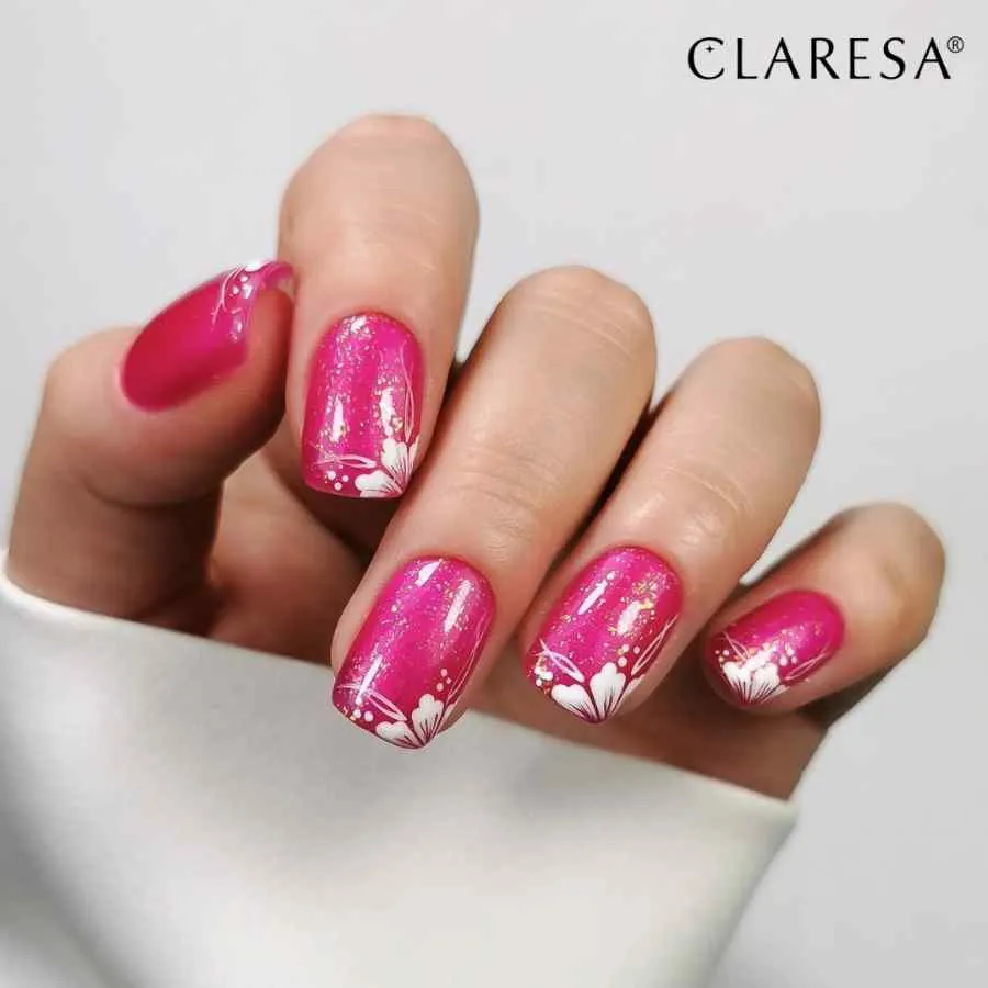 imagen manicura base semipermanente rainbow jello claresa pink