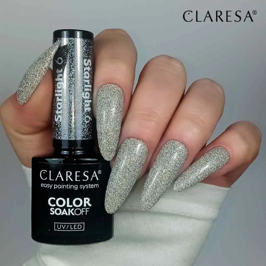 imagen manicura esmalte semipermanente starlight claresa 06