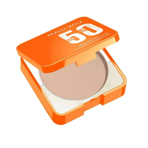 foto maquillaje en polvo mate spf50 60 malu wilz
