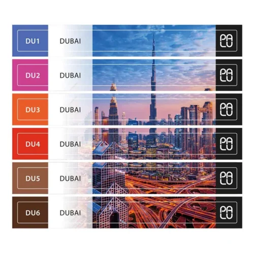 foto muestrario de color dubai palu
