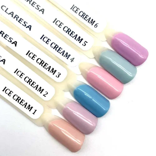 foto muestrario de color ice cream claresa
