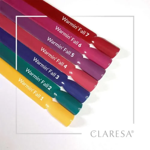 foto muestrario de color warmin fall claresa