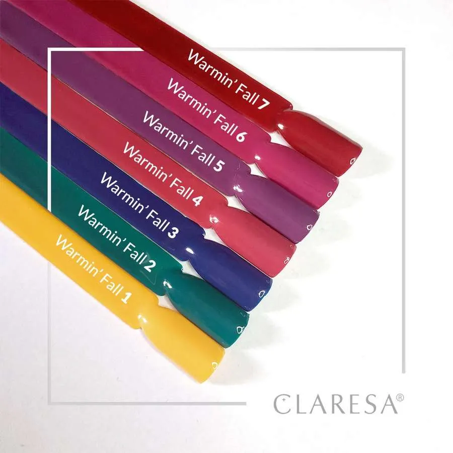 foto muestrario de color warmin fall claresa