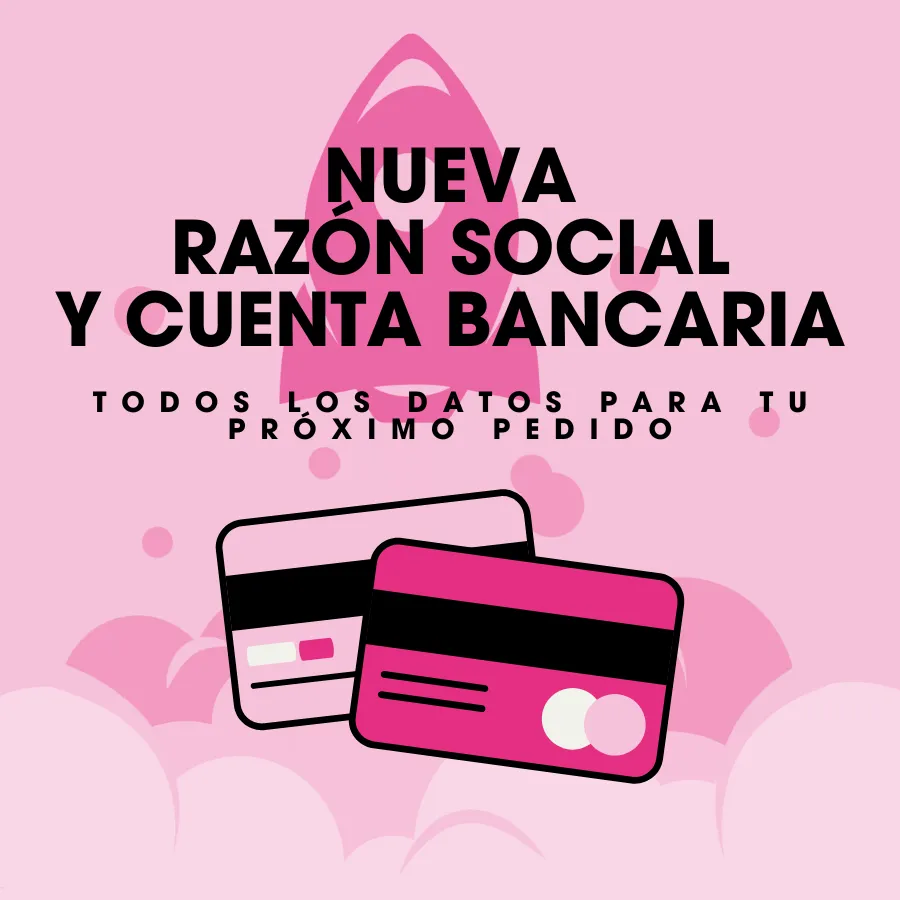 imagen nueva razon social y cuenta bancaria