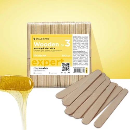 foto paleta de madera aplicador de cera expert 30 staleks