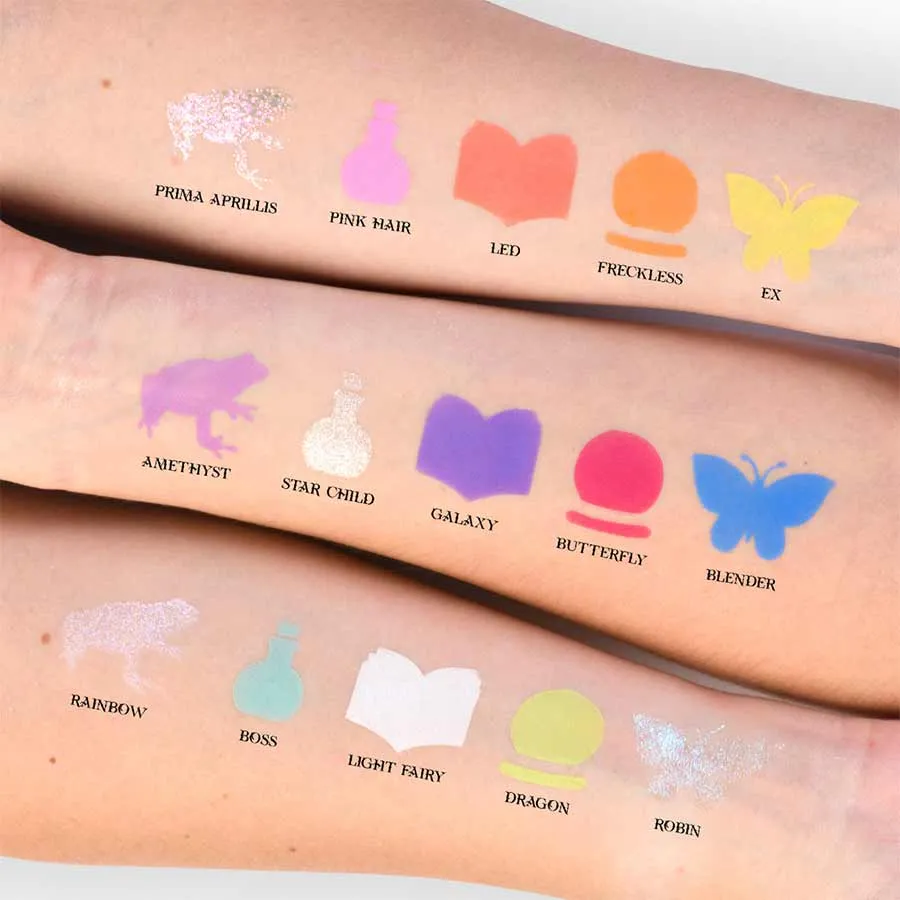 imagen paleta de sombras the stars tale swatches
