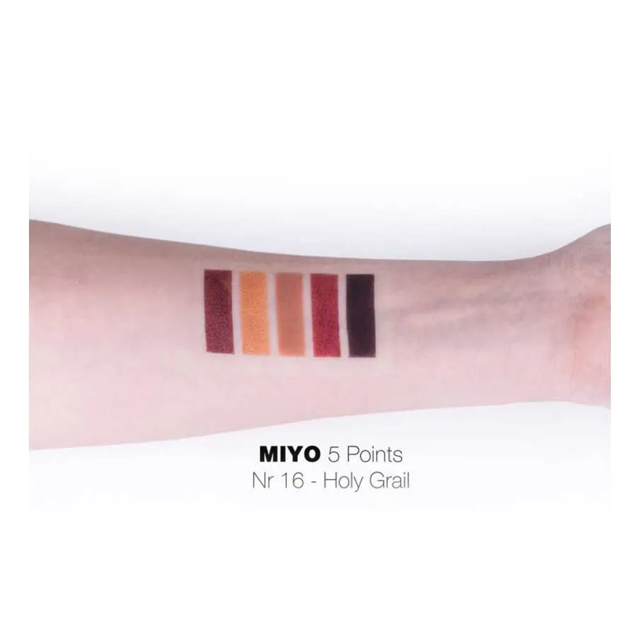 foto paleta de sombras five points miyo 16 holy grail 3