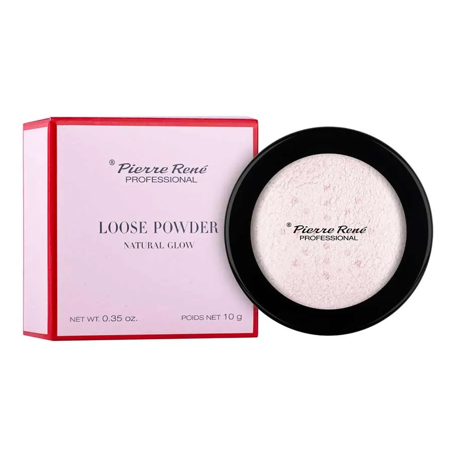 foto polvos sueltos natural glow pink pierre rene