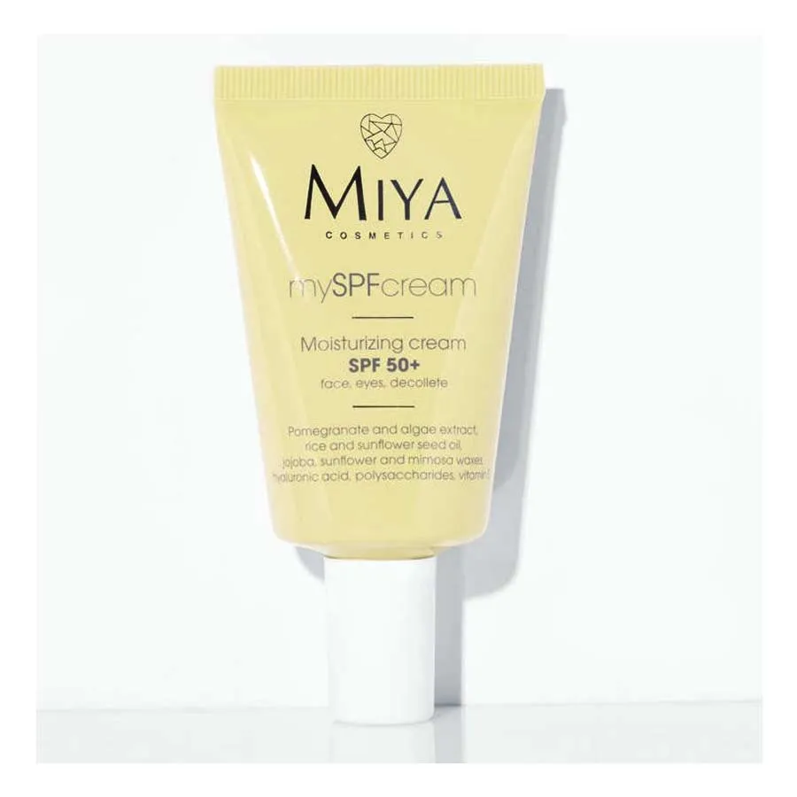 foto protector solar facial myspfcream miya