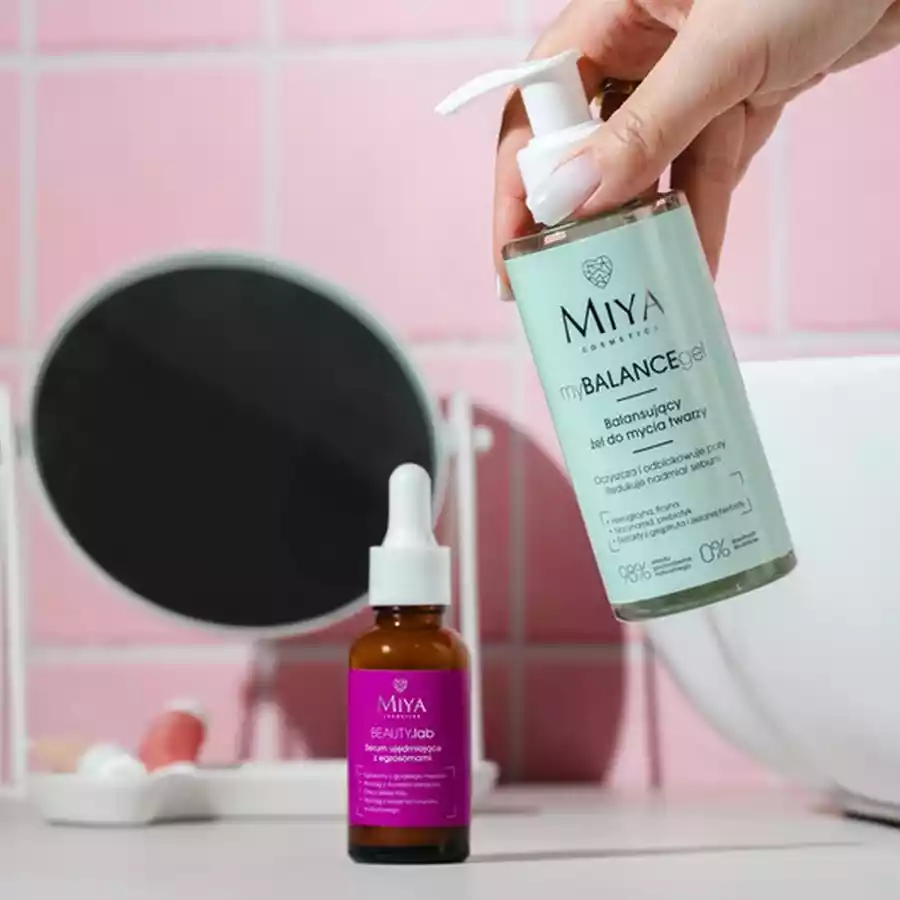 serum reafirmante con exosomas beautylab miya cosmetics con gel piel grasa