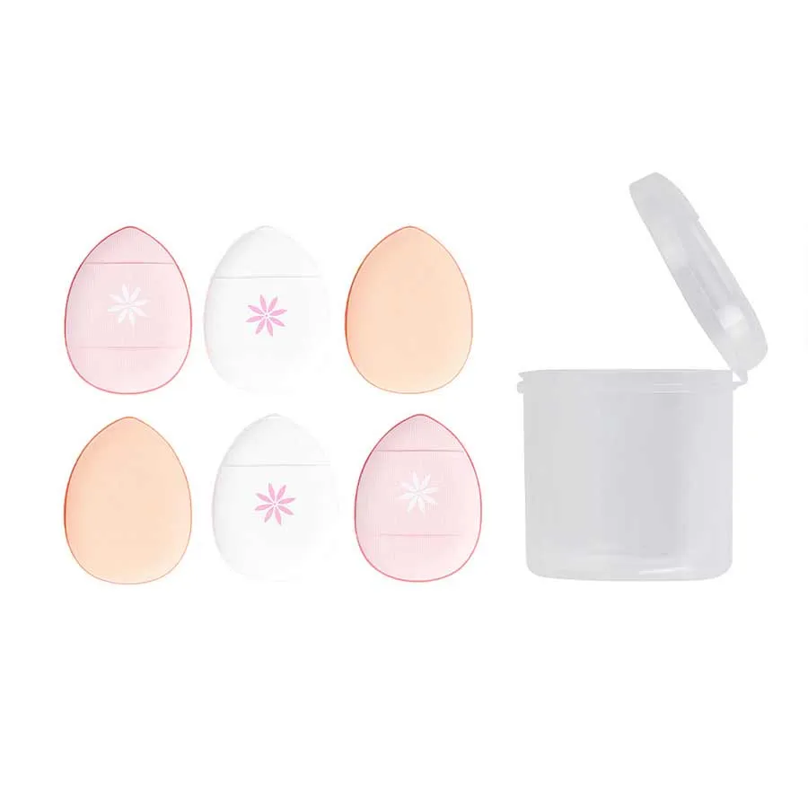 foto set de mini borlas de maquillaje brushworks 4