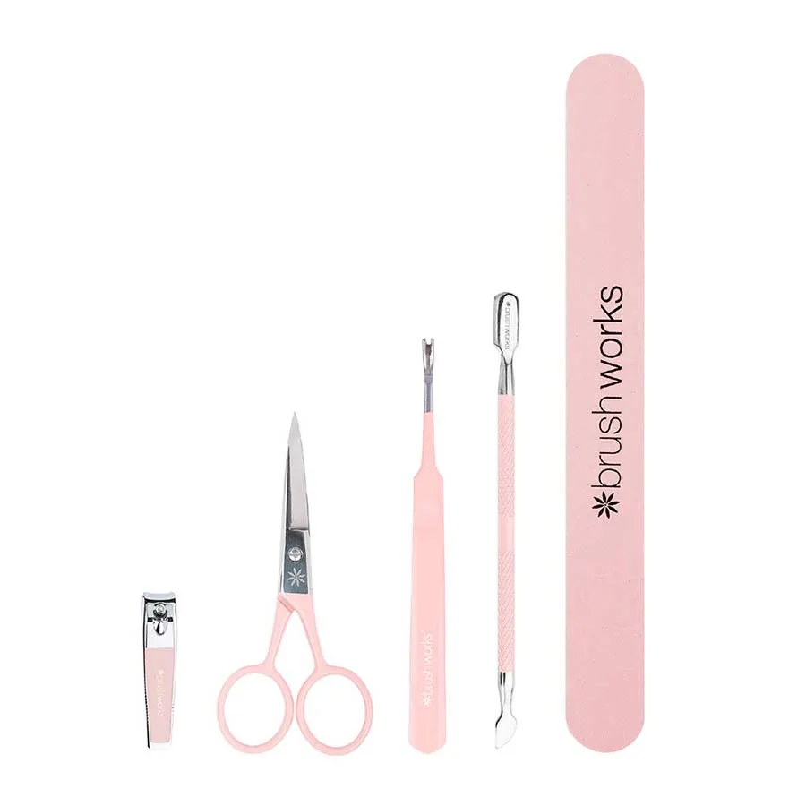 foto set de regalo cuidado de uñas de lujo brushworks 3