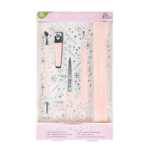 foto set de regalo cuidado de uñas de lujo brushworks