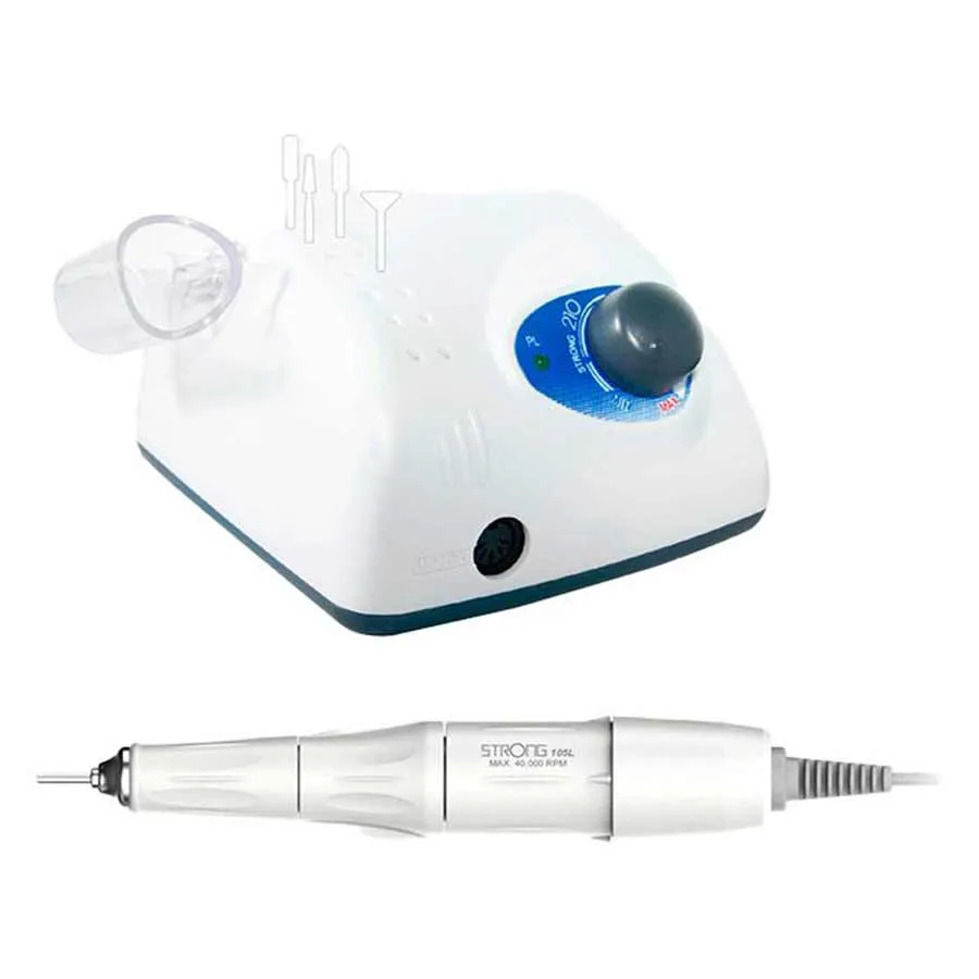 torno para uñas strong 210 blanco saeshin